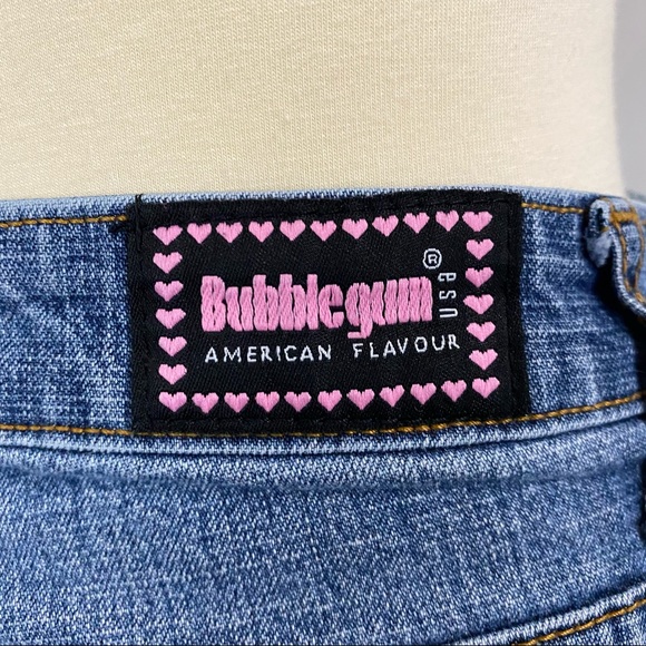 Vintage 90’s Y2K Bubblegum USA Denim Pencil Skirt - Picture 12 of 13